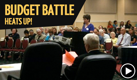Faculty vs. Pres. Hitt: Budget Battle Heats Up