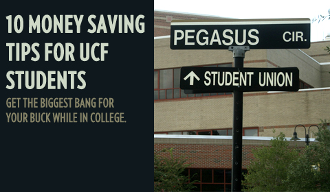 10 Money Saving Tips for UCF Students