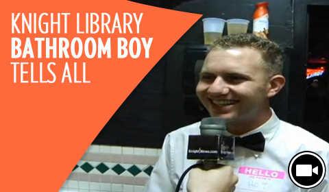 Knight Library Bathroom Boy Tells All