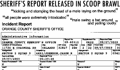 Report Released in Brawl at Scoop