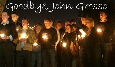 Crowds Gather For John’s Goodbye