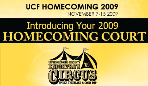 UCF Homecoming Court 2009 Announced