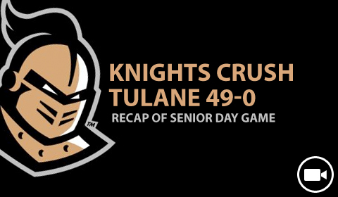 UCF Knights Crush Tulane, Send Off Seniors in Style