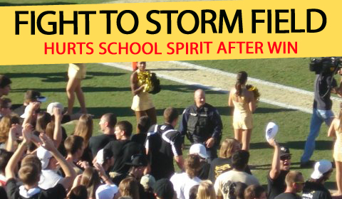 Fight Over Storming Field Hurts UCF Spirit