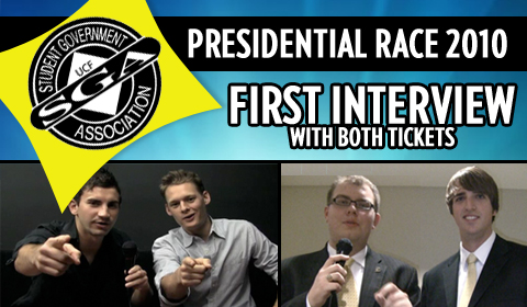 Get to Know Your 2010 UCF SGA Presidential Tickets