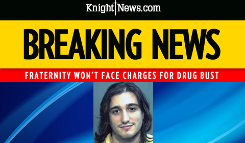Fraternity Won’t Face Charges For Drug Bust