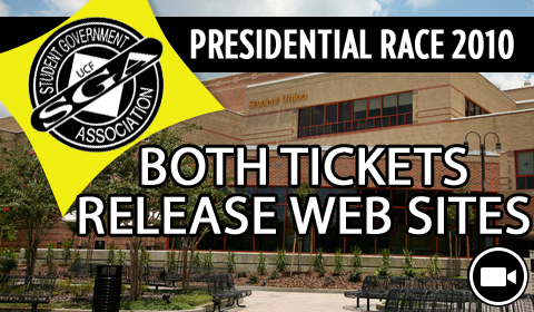 SGA Candidates Launch Web Sites, Video