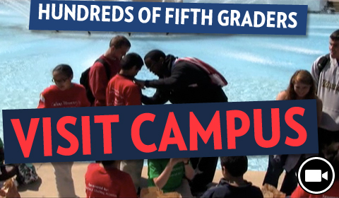College Discovery Day Brings Fifth Graders to Campus