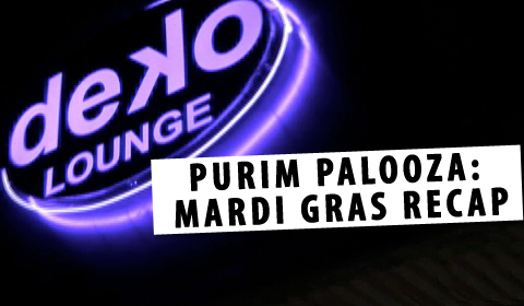 Purim Palooza: Mardi Gras Edition at Deko