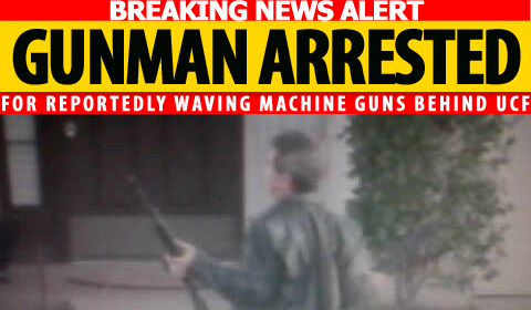 Man Toting 2 Guns Near UCF Arrested by OCSO