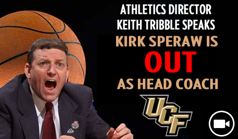 UCF Athletics Director Tribble Addresses Firing of Coach Speraw, Men’s Basketball
