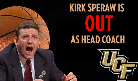 Knights Basketball Coach Kirk Speraw Out