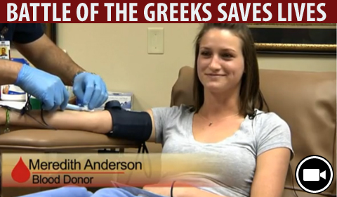 UCF Greeks Battle For Florida’s Blood Centers