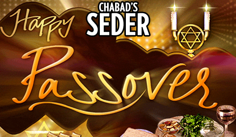 Passover Brings Crowd to Chabad House