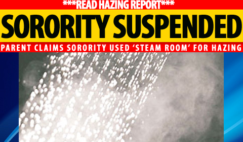 Sorority Suspended After ‘Steam Room’ Hazing Allegations