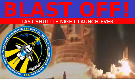 Space Shuttle Discovery Safely in Space