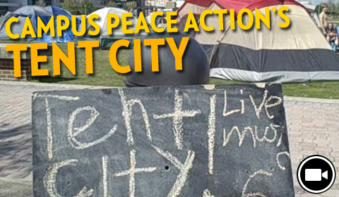 Tent City: Campus Peace Action Tries to Build Unity on UCF Campus