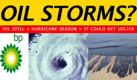 Gulf Oil Spill: Throw Tropical Storms, Hurricanes into Mix and Catastrophe Could Follow