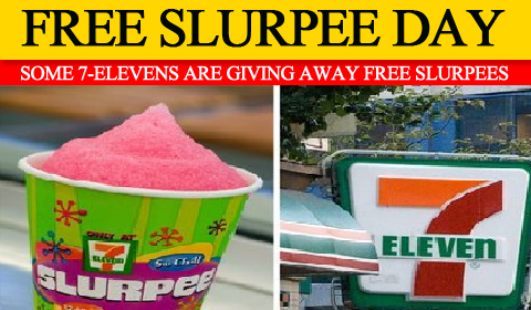 7-Eleven Free Slurpee Day