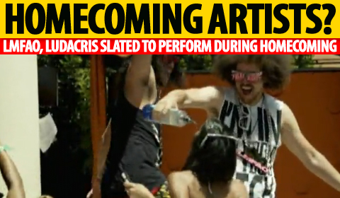 LMFAO, Ludacris, Scheduled at UCF Arena During Homecoming