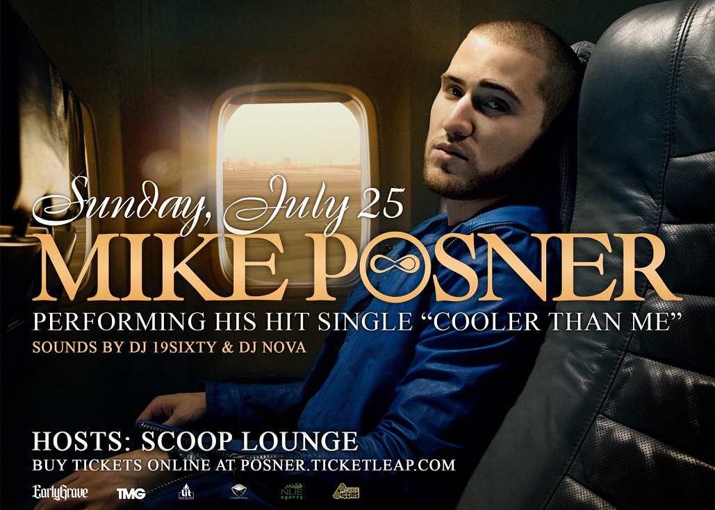 Mike Posner Coming to Scoop, Theophilus London to Deko