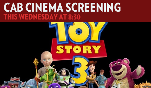 CAB to Host a Screening Toy Story 3 in UCF’s Pegasus Ballroom