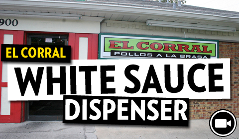 El Corral Innovates With New White Sauce Dispenser