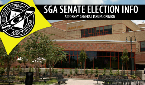 SGA Senate Elections: Attorney General Opinion on Early Campaigning