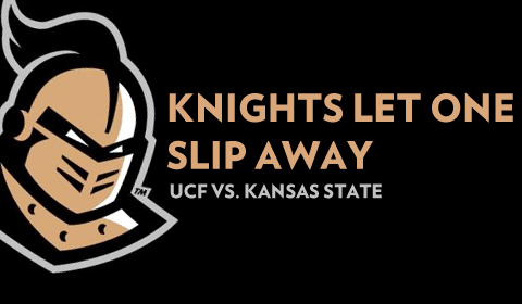 Knights Let One Slip Away