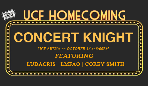 UCF Homecoming 2010: Concert Knight at the UCF Arena
