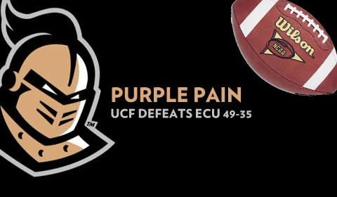 Purple Pain- UCF Knights Defeat the ECU Pirates