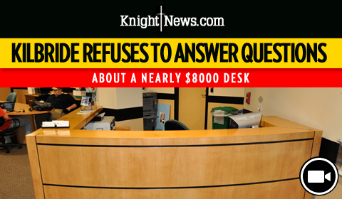 Mike Kilbride Refuses To Answer Questions On Almost $8,000 Desk