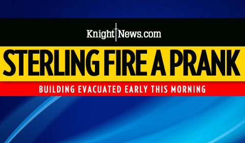 Sterling Fire Turns Out to Be Prank