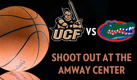 UCF Set to Take on Florida Gators at Amway Center