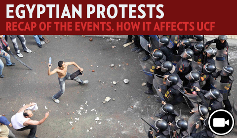 Egypt Protests Hit Home to UCF Students