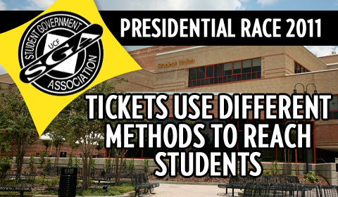 SGA Presidential Tickets Use Different Methods To Reach Students