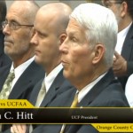 UCF President Hitt in Courthouse