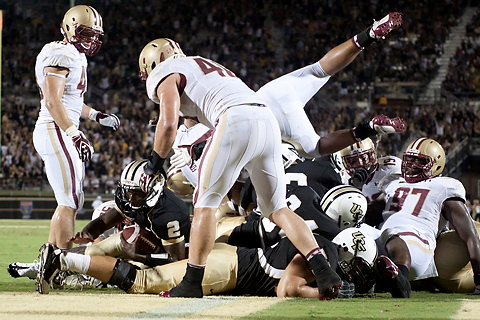 UCF-BC Recap: Knights Use Big Second Half to Rout Eagles 30-3