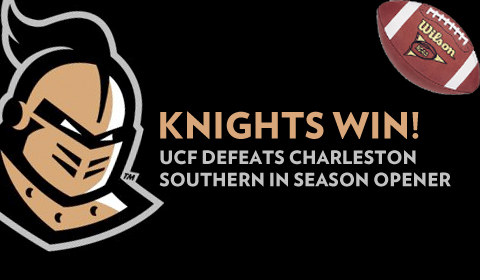 Knights Blowout Charleston Southern 62-0 In Season Opener