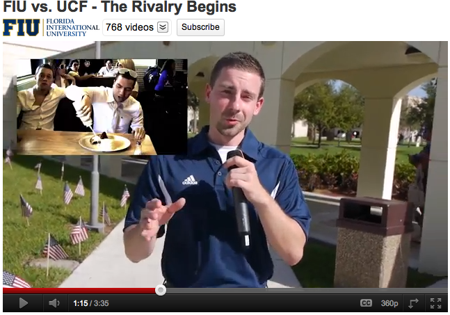 FIU Video Pokes Fun at UCF, El Corral Ahead of Football Game