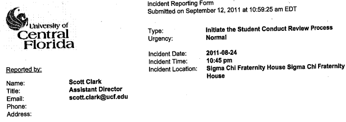 Scott Clark: Tri-Delta, Sigma Chi Had ‘Hard Liquor Shots’ at Party before Ann Hefferin’s Death