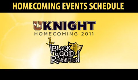 UCF Homecoming 2011 Schedule