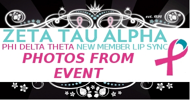 Photos from ZTA’s Lip-Sync featuring Phi Delt