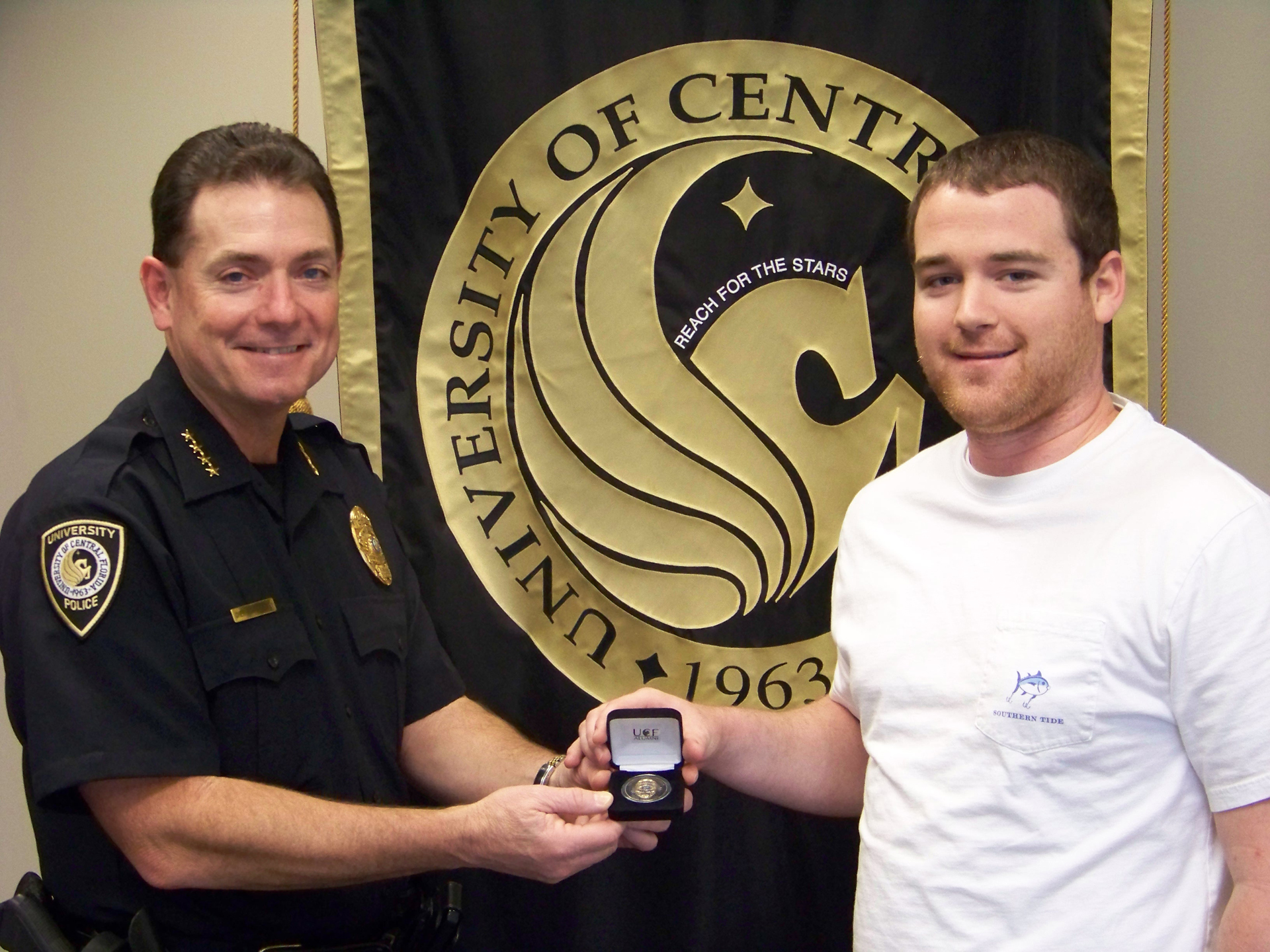 UCF Student Honored for Doing the “Knight Thing”
