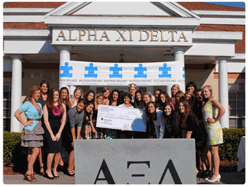 Alpha Xi Delta Crowns Xi-Man 2012