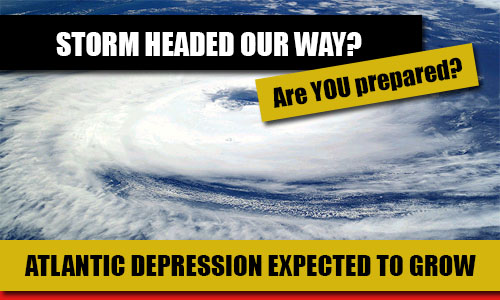Tropical Depression Nine Expected to Strengthen into Issac