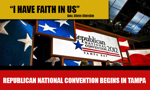 Republican National Convention Kicks Off in Tampa; LIVE VIDEO