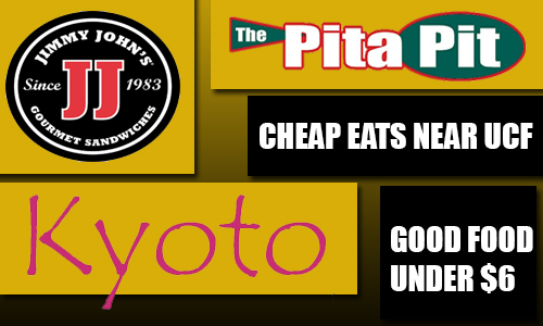 Hungry Games: Good Eats Around UCF for Under $6