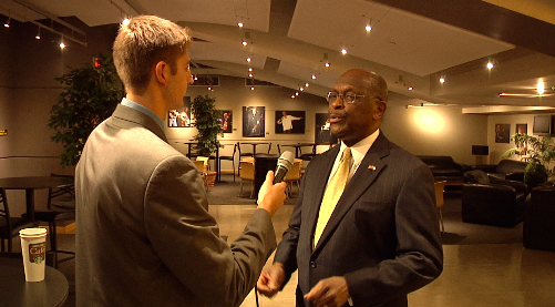 Herman Cain Gives Advice to UCF Students at Truth Tour