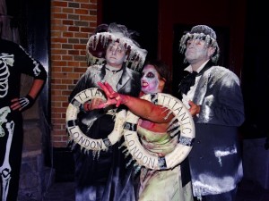 Costume winners pose at the Orlando Zombie Ball